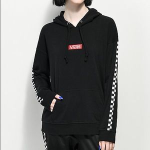 Vans Black and White Checkered Hoodie